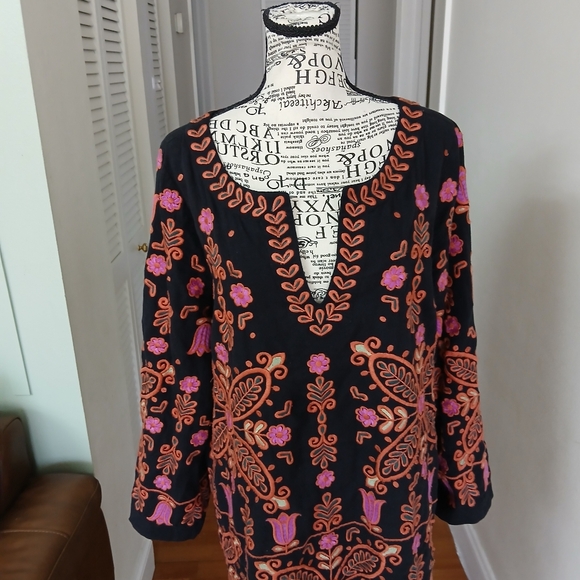 Roller Rabbit Embroidered Dress - Picture 3 of 10